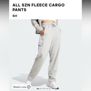Adidas ALL SZN FLEECE CARGO PANTS